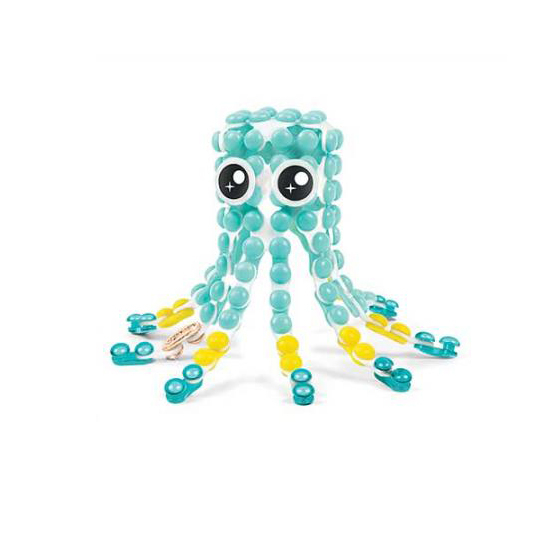 Наборы для творчества - Набор для изготовления брелоков Make it Real Linxo Зверята Осьминог (MR6101/4)#4