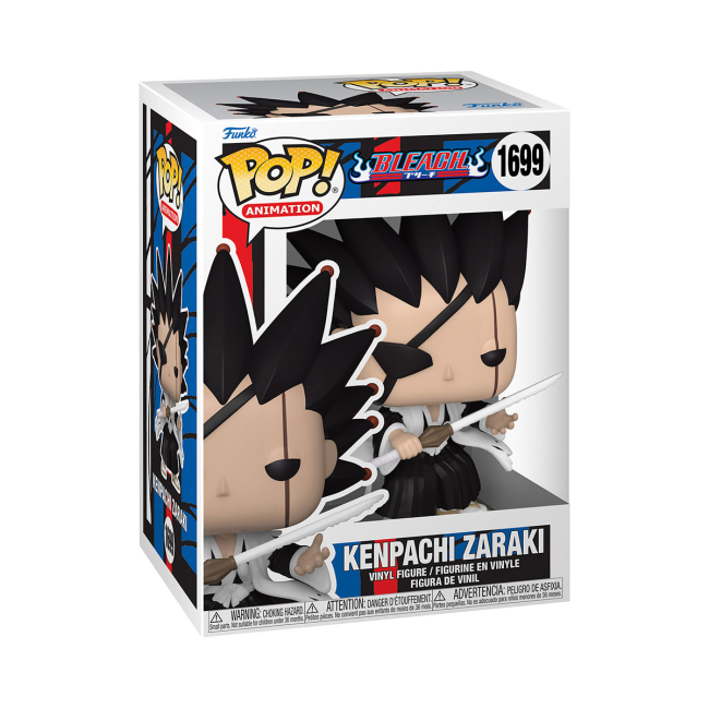 Фігурки персонажів - Фігурка Funko Pop Bleach Дзаракі Кемпачі (76683)#2