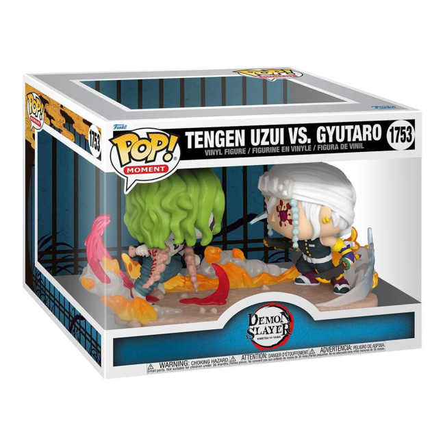 Фігурки персонажів - Фiгурка Funko Pop Demon slayer Тенген проти Гютаро (80338F)#2
