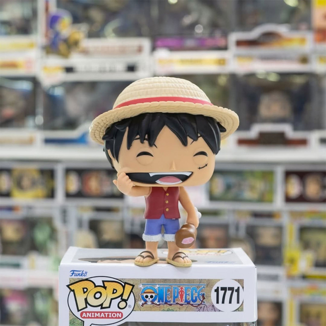 Фігурки персонажів - Фiгурка Funko Pop One Piece Луффі, що посміхається (80365)#3