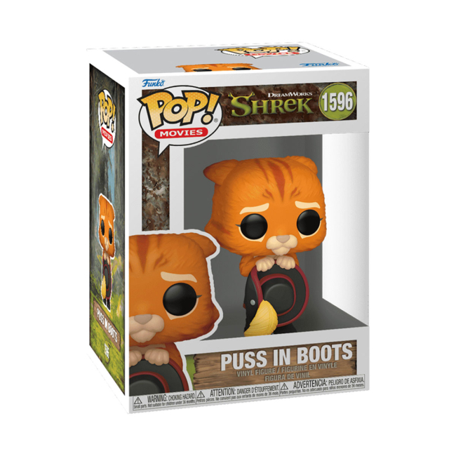 Фігурки персонажів - Фiгурка Funko Pop Shrek Кіт у чоботях (81175)#2