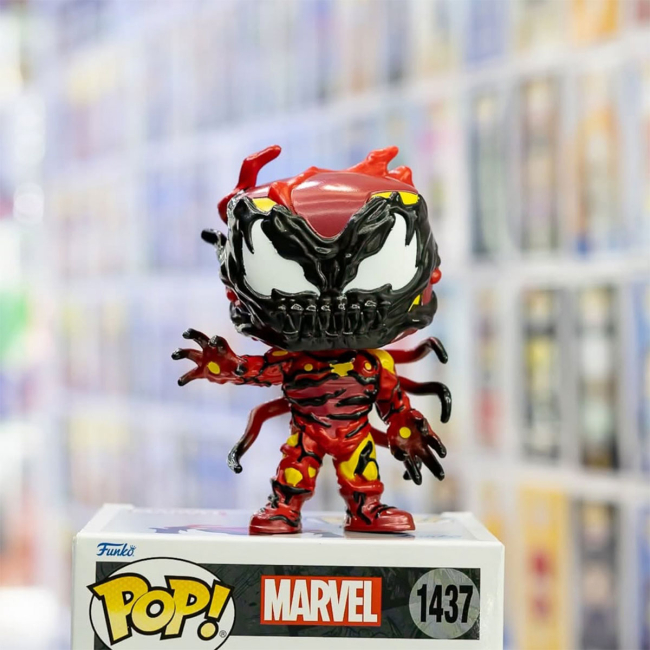 Фігурки персонажів - Фiгурка Funko Pop Marvel Карнаж Залізна Людина (82646)#3