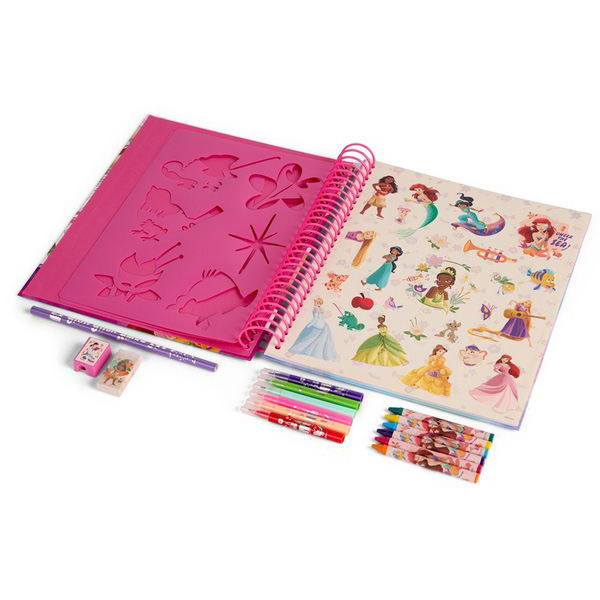 Товари для малювання - Розмальовка Disney Princess Актівіті (DP24356)#2