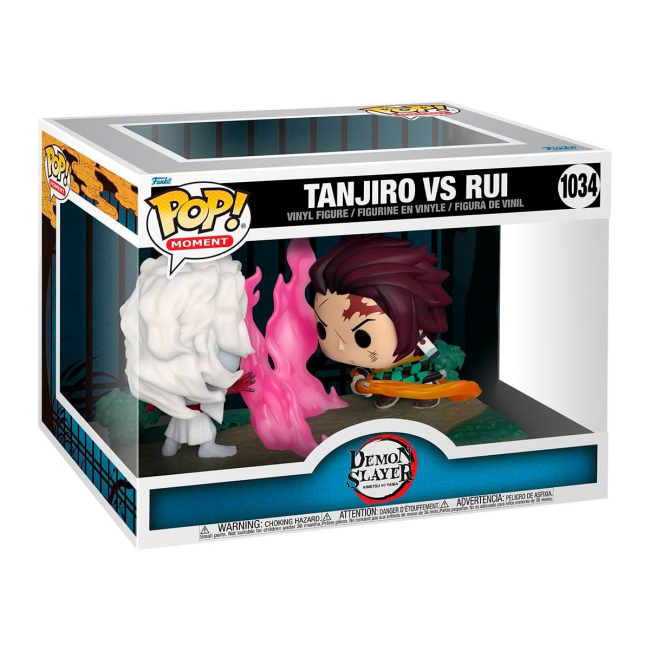 Фигурки персонажей - Фигурка Funko Pop Demon slayer Тандзиро против Руи (49009)#3