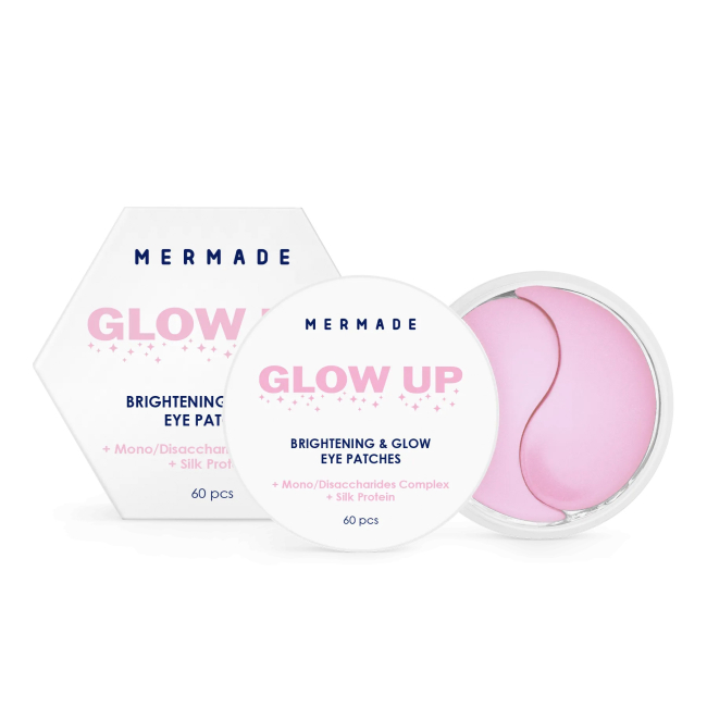 Косметика - Гидрогелевые патчи под глаза Mermode Silk protein Mono and Disaccharies complex 60 шт (MRPAT104)#3