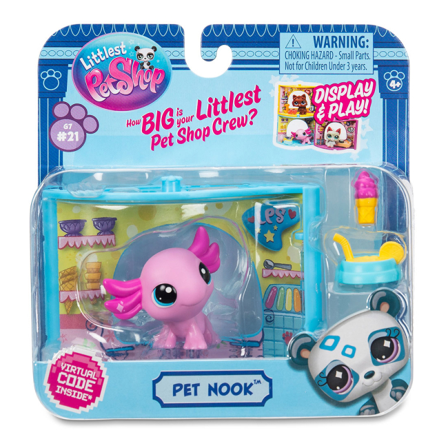 Фигурки персонажей - Игровой набор Littlest Pet Shop Магазин мороженого (00593)#2