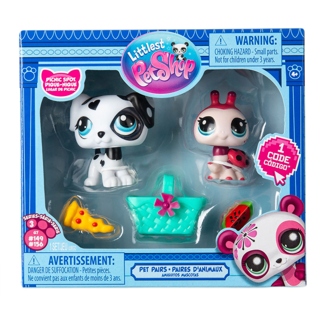 Фигурки персонажей - Игровой набор Littlest Pet Shop Милый пикник (00624)#2