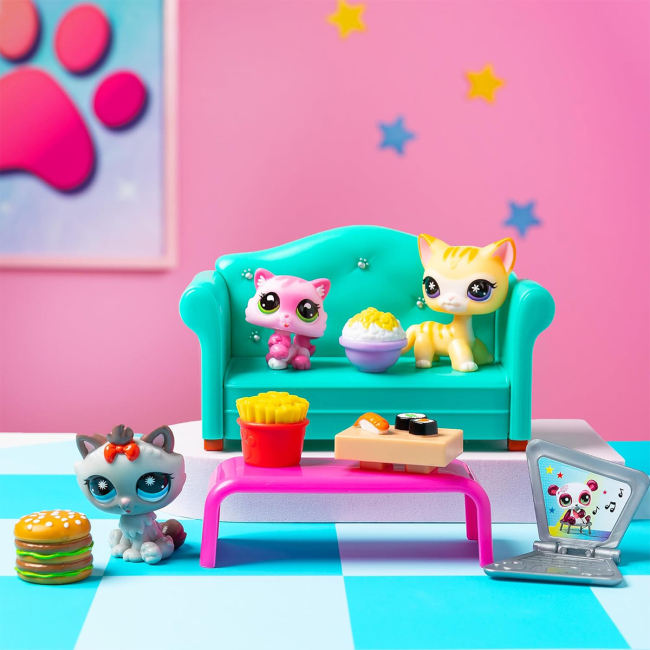 Фигурки персонажей - Игровой набор Littlest Pet Shop Вечеринка со вкусняшками (00636)#4