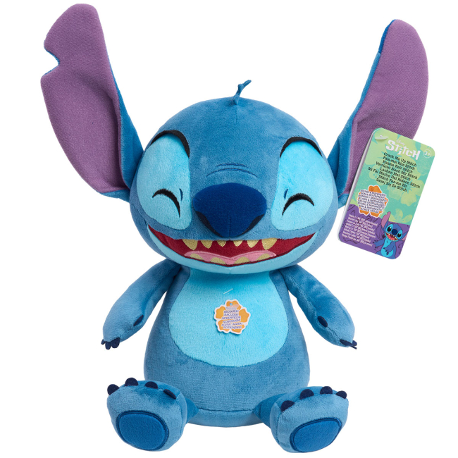 Персонажи мультфильмов - Интерактивная игрушка Stitch Стич-хохотун (10421)#3
