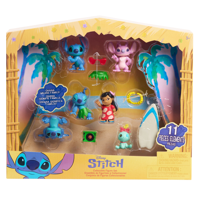 Фигурки персонажей - Набор фигурок Stitch Стич (46112)#2