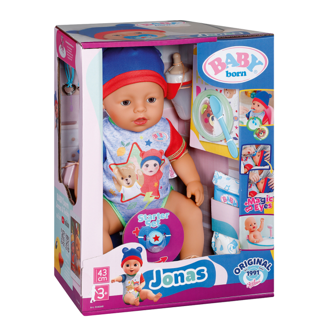 Пупси - Лялька Baby Born Джонас 43 см (834848)#2