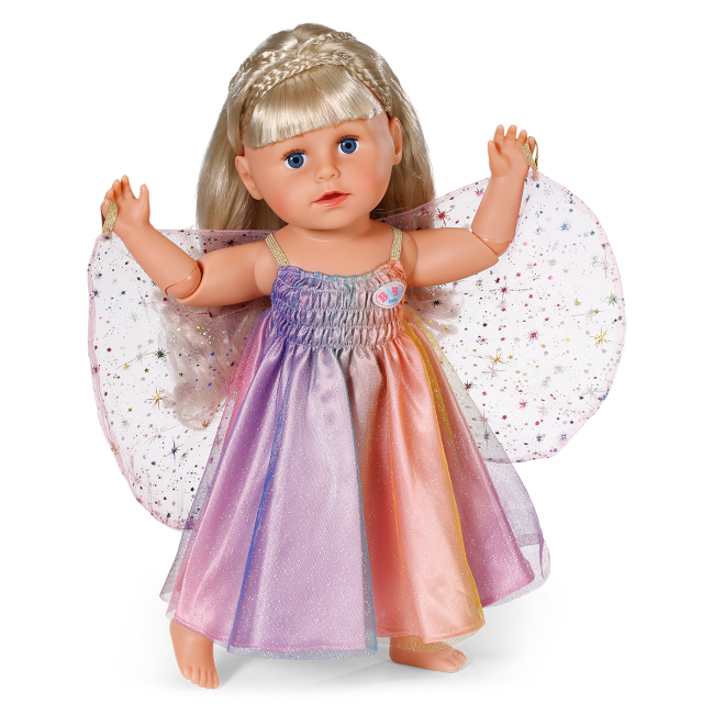 Одяг та аксесуари - Одяг для ляльки Baby Born Сукня веселка (836132)#4