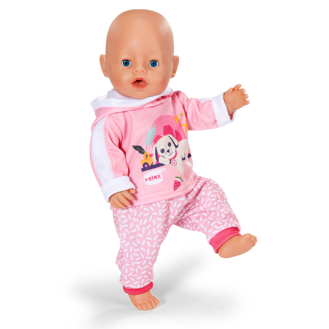 Одежда и аксессуары - Набор одежды для куклы Baby Born Розовый спортивный костюм (837313)#2