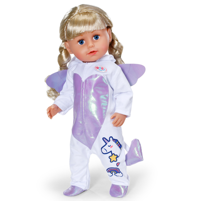 Одежда и аксессуары - Одежда для куклы Baby Born Комбинезон единорога (838266)#4