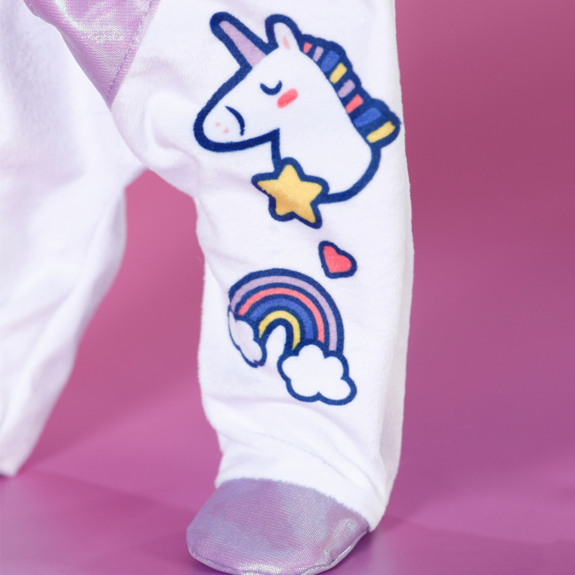 Одежда и аксессуары - Одежда для куклы Baby Born Комбинезон единорога (838266)#6