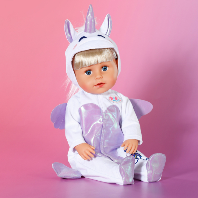 Одежда и аксессуары - Одежда для куклы Baby Born Комбинезон единорога (838266)#8