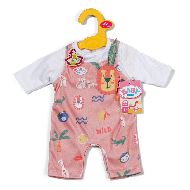 Одежда и аксессуары - ​Одежда для куклы Baby Born Комбинезон джунгли (871669)#2