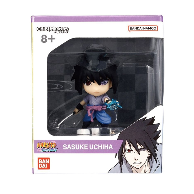 Фигурки персонажей - Игровая фигурка Bandai Chibi Masters Наруто Саске Учиха (124194)#2
