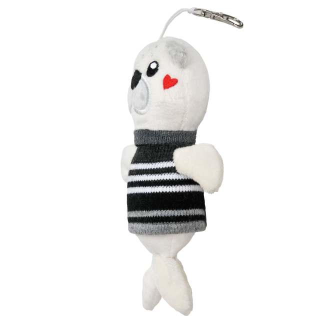 Брелоки - Мягкая игрушка-брелок Tigres Морской котик Лион 15 см (ИГ-0274) (ІГ-0274)#2