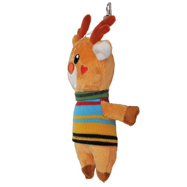 Брелоки - М'яка іграшка-брелок Tigres Олень Дір 15 см (ІГ-0272)#2