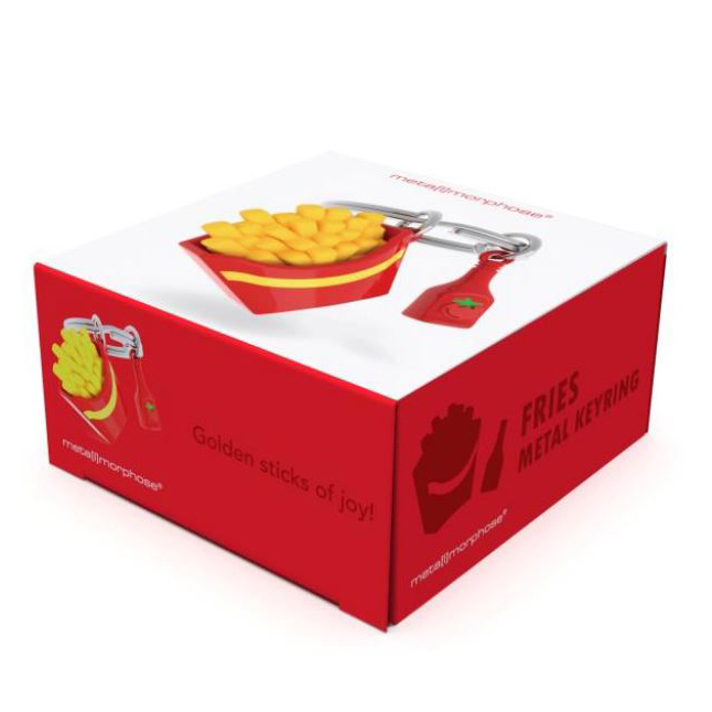 Брелоки - Брелок Metalmorphose French Fries With Ketchup bottle (8000020806903)#2