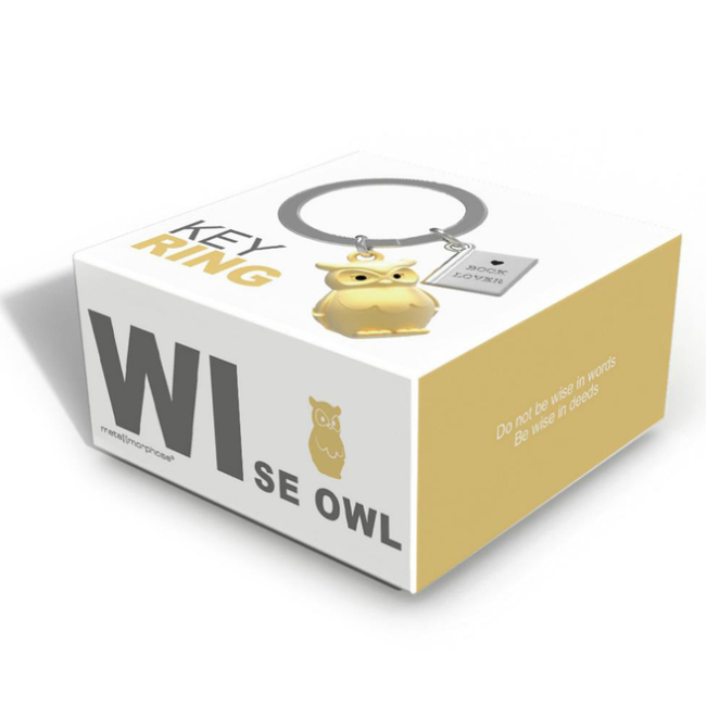 Брелоки - Брелок Metalmorphose Owl & Book (8000020592955)#2