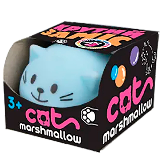 Антистрес іграшки - Стретч-антистрес Monster Gum Крутий заміс Marshmallow Cat рожевий (T20327/1)#2