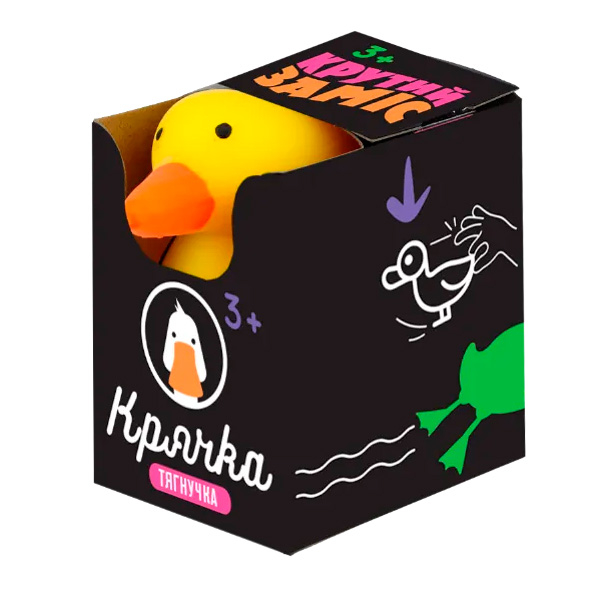 Антистрес іграшки - Стретч-антистрес Monster Gum Крутий заміс Крячка жовта (T23005/1)#2