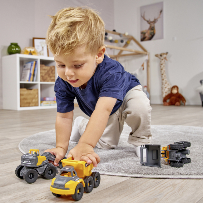 Транспорт і спецтехніка - Ігровий набір Dickie Toys Volvo (3722015) #5