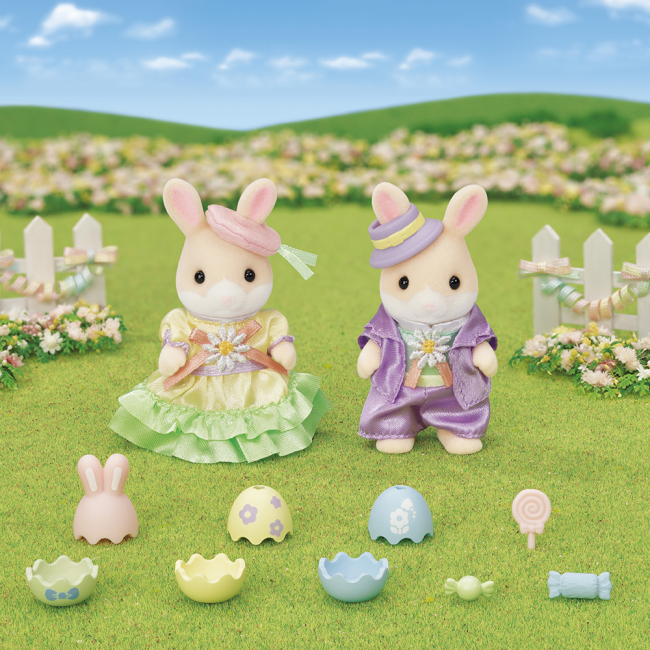 Фигурки животных - Игровой набор Sylvanian Families Пасхальный набор (5691)#4