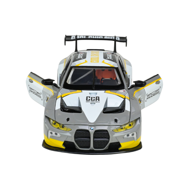 Автомодели - Автомодель Автопром BMW M4 GT3 grey (68282A(G))#4