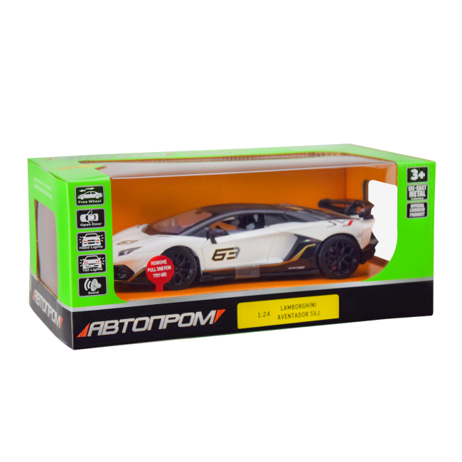 Автомоделі - Автомодель Автопром Lamborghini SVJ (68269A)#3