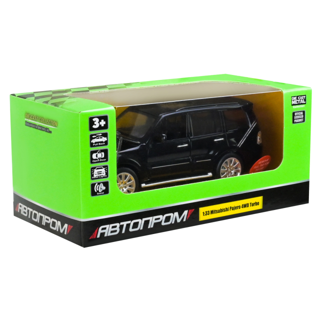 Автомоделі - Автомодель Автопром Mitsubishi Pajero 4WD Turbo (68463B)#7