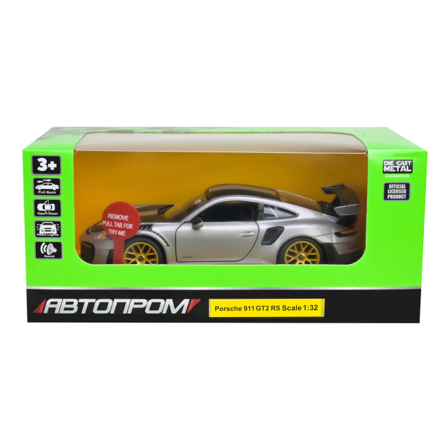 Автомодели - Автомодель Автопром Porsche 911 GT2 RS (68705)#5