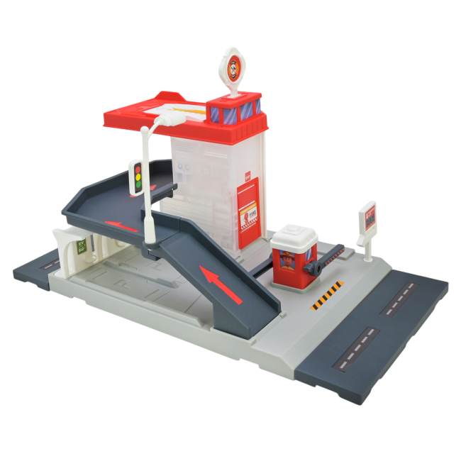 Транспорт и спецтехника - Игровой набор Автопром Пожарная часть (PS005-4)#2