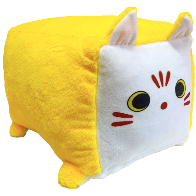 Подушки - Подушка MeriToys Квадратний кіт Котокуб 40 см в асортименті (2050000325366)#2