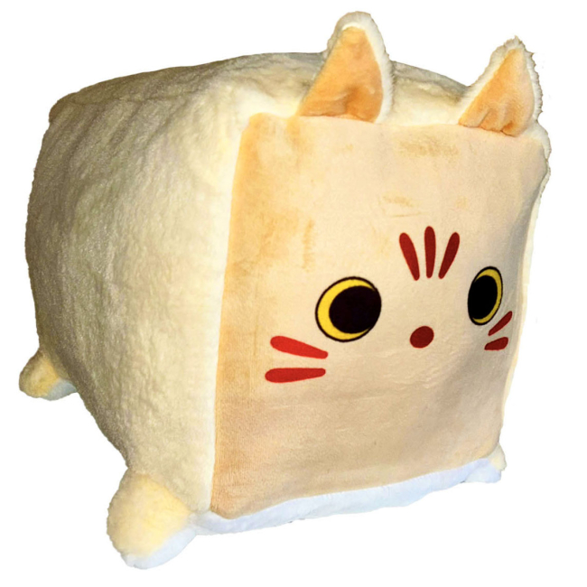 Подушки - Подушка MeriToys Квадратний кіт Котокуб 40 см в асортименті (2050000325366)#5