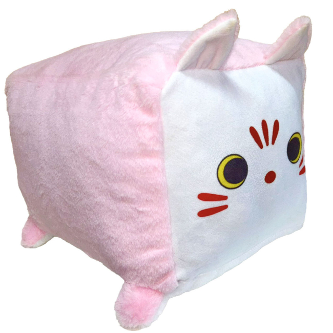 Подушки - Подушка MeriToys Квадратний кіт Котокуб 20 см в асортименті (2050000325373)#5