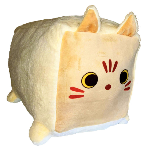 Подушки - Подушка MeriToys Квадратний кіт Котокуб 20 см в асортименті (2050000325373)#6