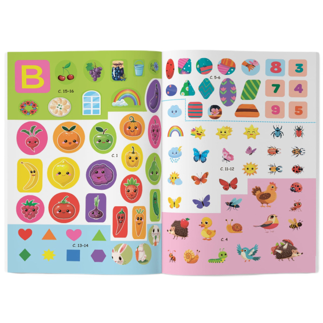 Навчальна література - Книжка «Розвивальні уроки і тести. Панда. 93 наліпки» (9786175475201)#6