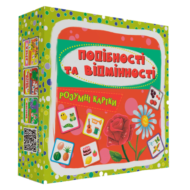 Обучающие игрушки - Умные карты Crystal Book Сходства и отличия 30 штук (9786175475409)#2