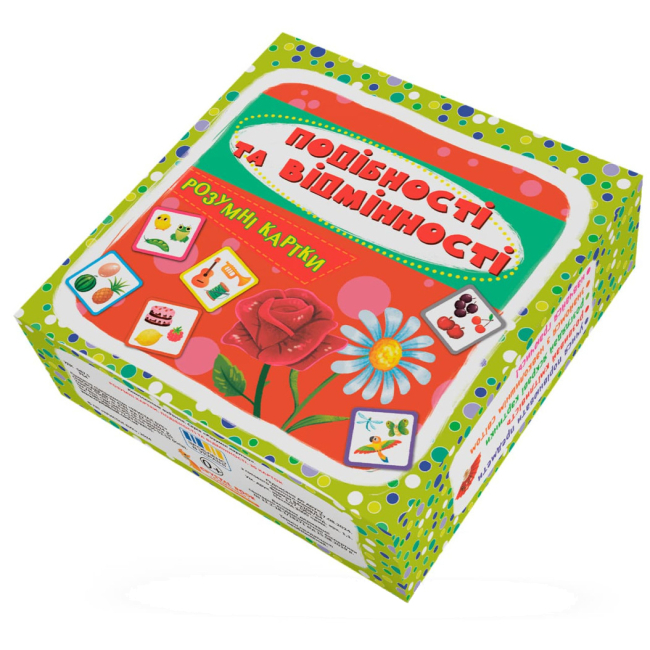 Обучающие игрушки - Умные карты Crystal Book Сходства и отличия 30 штук (9786175475409)#3