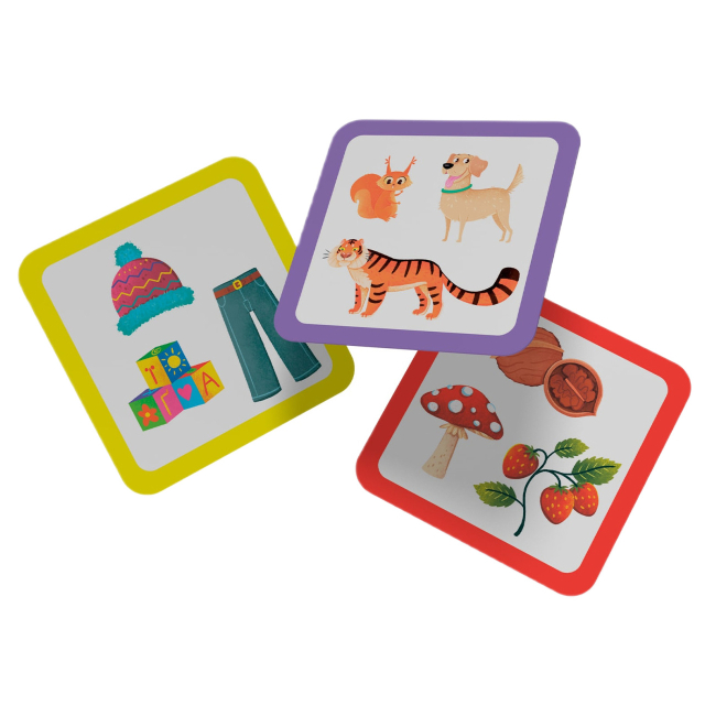 Обучающие игрушки - Умные карты Crystal Book Сходства и отличия 30 штук (9786175475409)#4