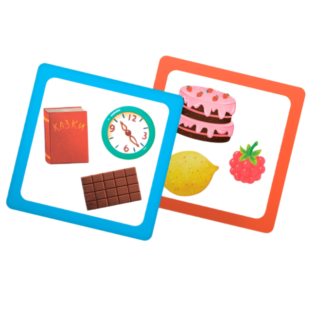 Обучающие игрушки - Умные карты Crystal Book Сходства и отличия 30 штук (9786175475409)#6