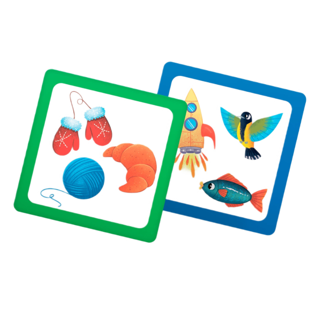 Обучающие игрушки - Умные карты Crystal Book Сходства и отличия 30 штук (9786175475409)#8