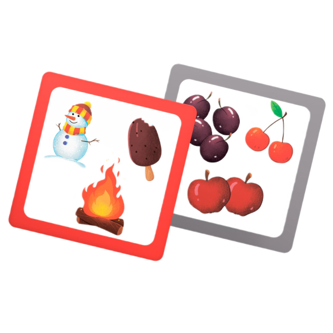 Обучающие игрушки - Умные карты Crystal Book Сходства и отличия 30 штук (9786175475409)#9