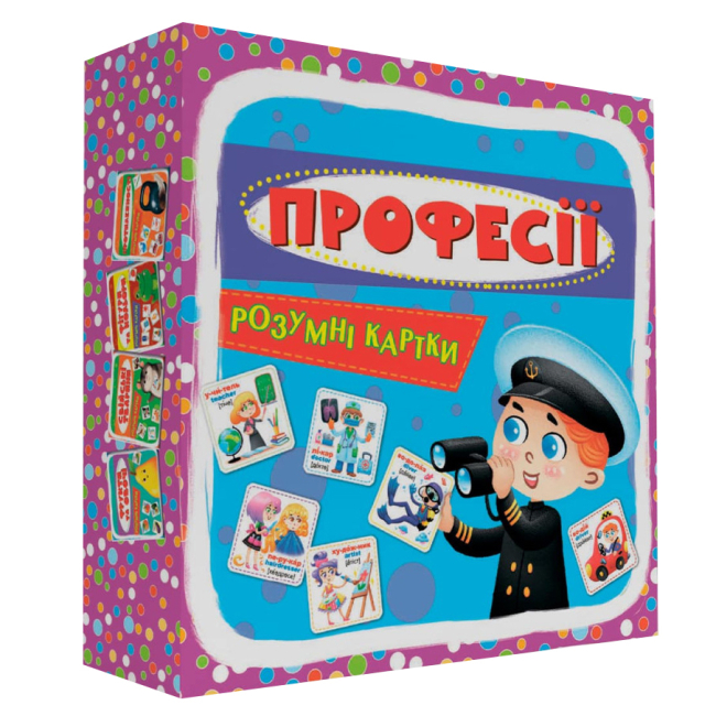 Обучающие игрушки - Умные карты Crystal Book Профессии 30 штук (9789669877062)#2