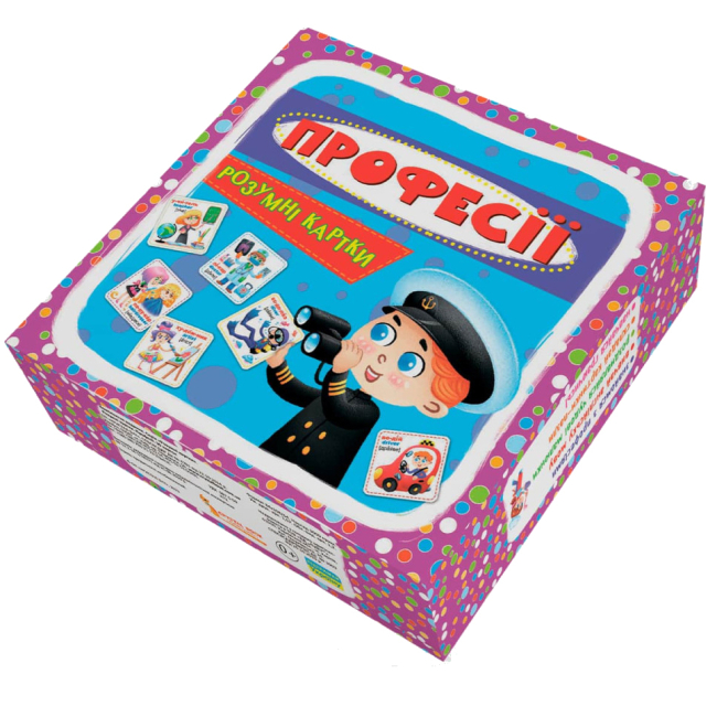 Обучающие игрушки - Умные карты Crystal Book Профессии 30 штук (9789669877062)#3