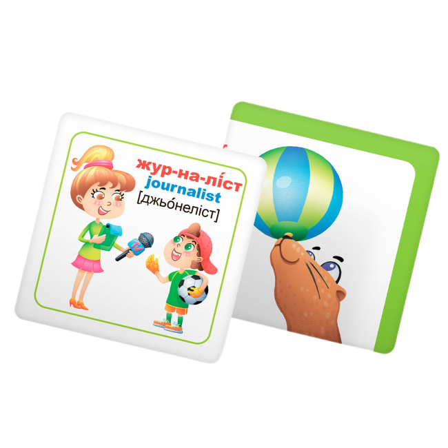 Обучающие игрушки - Умные карты Crystal Book Профессии 30 штук (9789669877062)#7