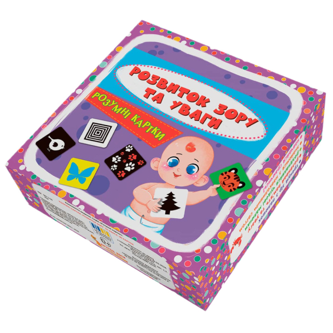 Обучающие игрушки - Умные карты Crystal Book Развитие зрения и внимания 30 штук (9786175475119)#3